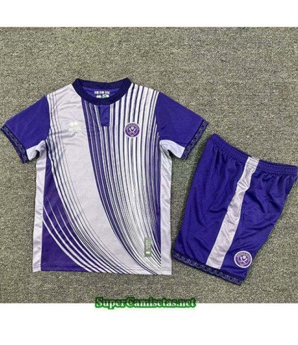 Tailandia Tercera Equipacion Camiseta Sheffield United Niño 2025 2026 S21087