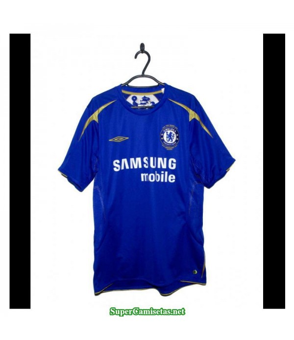 Camisetas Clasicas Chelsea Hombre Bleu 2005-06