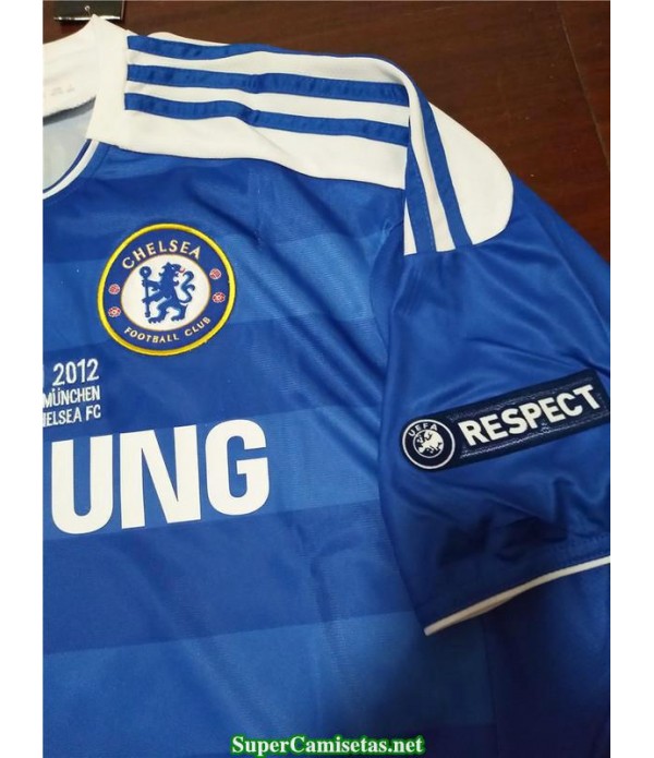 Camisetas Clasicas UCL final Chelsea Hombre 2012