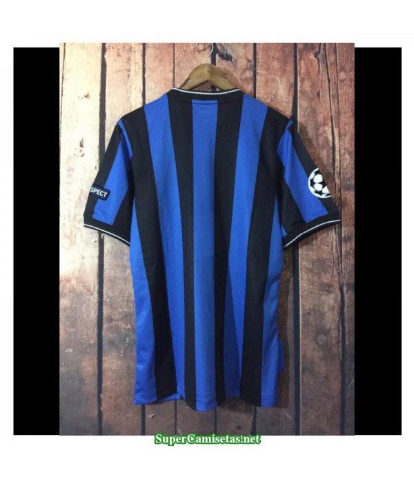 Camisetas Clasicas UCL final Inter Milan Hombre 2010