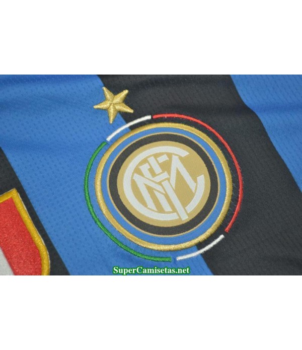 Camisetas Clasicas UCL final Inter Milan Hombre 2010
