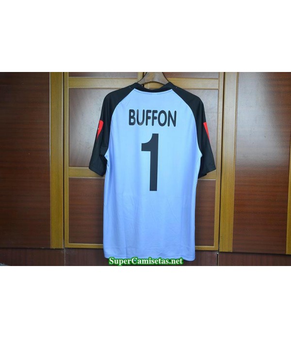 Camisetas Clasicas Champions League Juventus goalkeeper Bleu 2002-03