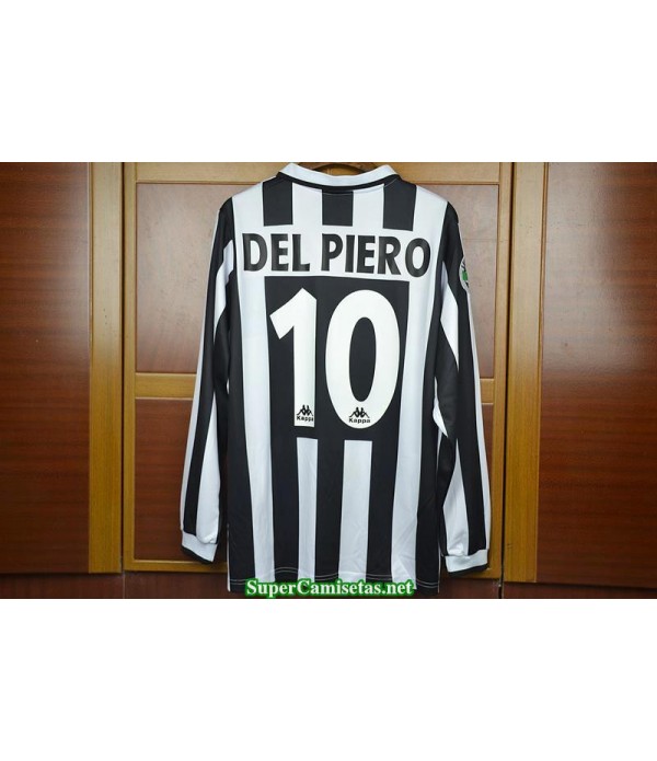 Camisetas Clasicas Juventus Hombre Manga Larga 10 Del Piero 1996-97