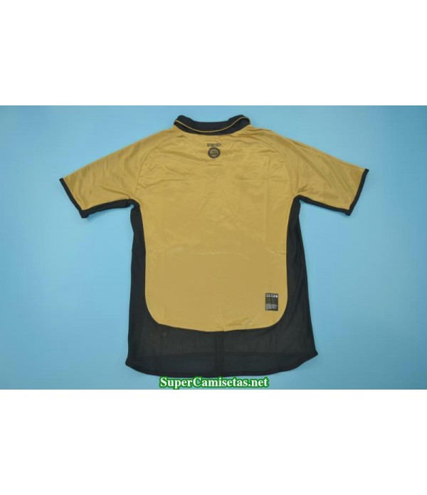 Camisetas Clasicas Manchester united 3rd gold 2001-02