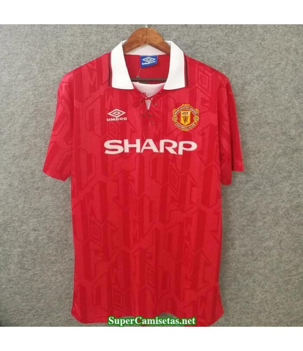 Camisetas Clasicas Manchester United Hombre red 1994