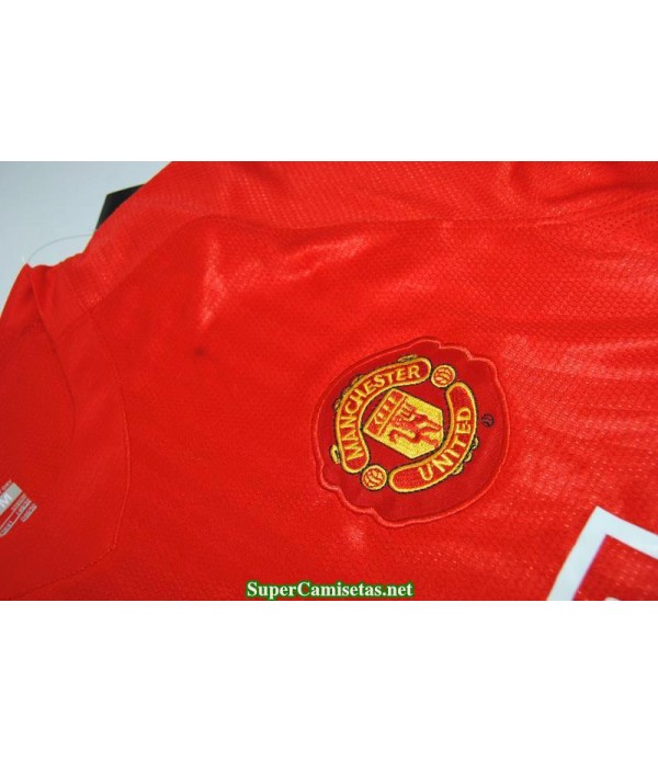 Camisetas Clasicas Manchester United Manga Larga sleeve UCL final 2007-08