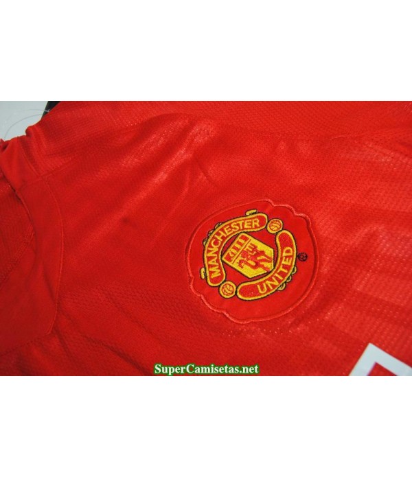 Camisetas Clasicas Manchester United sleeve UCL final 2007-08