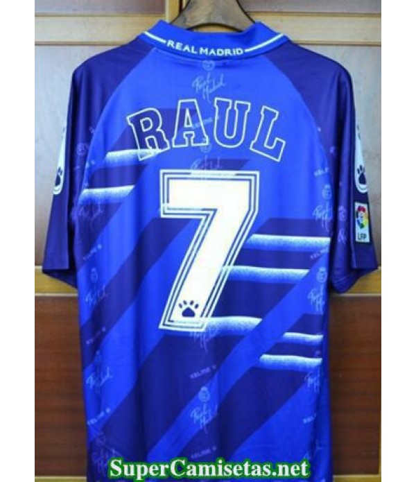 Camisetas Clasicas real madrid away purple 7 Raul 1994-96