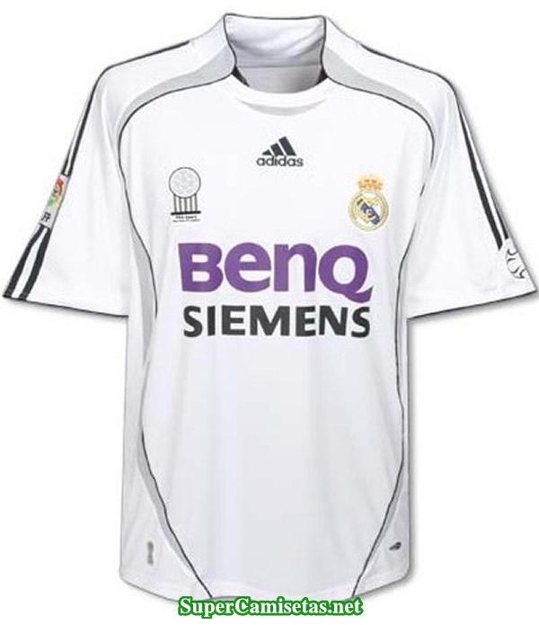 Camisetas Clasicas Real Madrid Hombre 2006-07