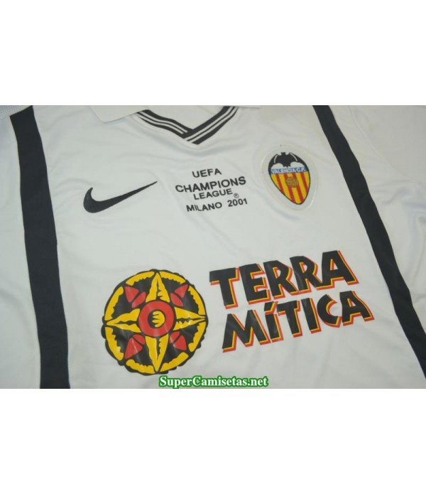 Camisetas Clasicas UCL final Valencia Hombre 2000-01