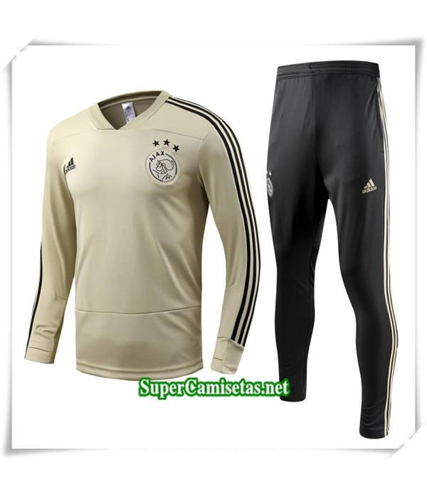 chandal Ajax Terre Amarillo Bebé Niño 2018/19