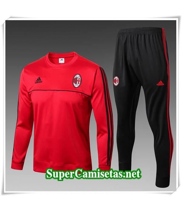 chandal Col Rond AC Milan Roja 2017/18