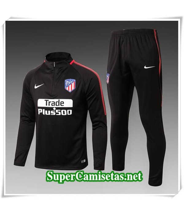 chandal Atletico Madrid Negro 2017/18