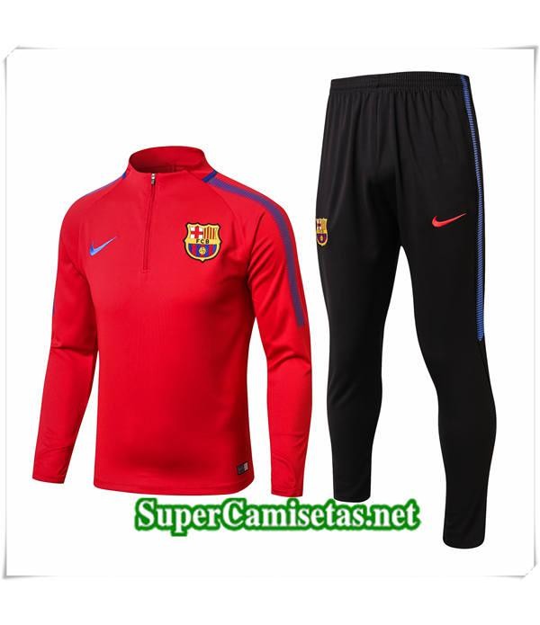 chandal de foot FC Barcelona Roja 2017/18