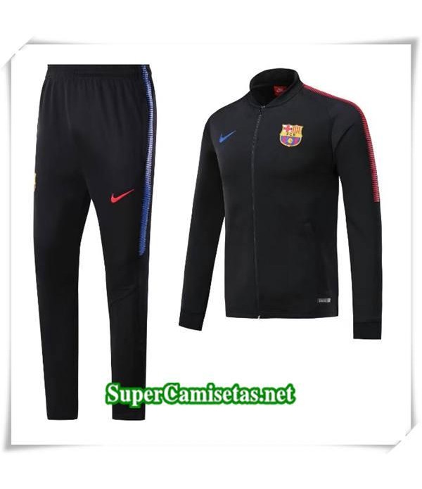 chandal FC Barcelona Negro 2017/18