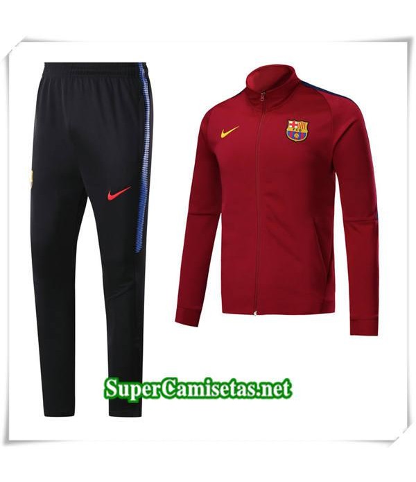 chandal FC Barcelona Roja Fonce 2017/18