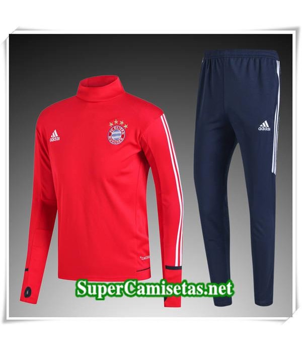 chandal Col haut Bayern Munich Roja 2017/18