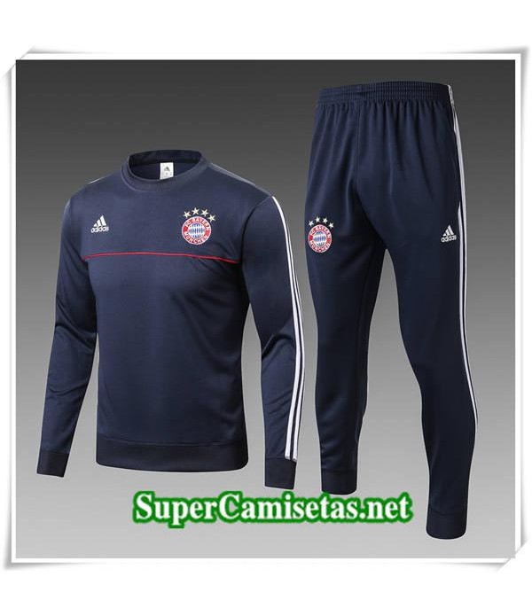 chandal Col Rond Bayern Munich Azul Marino 2017/18
