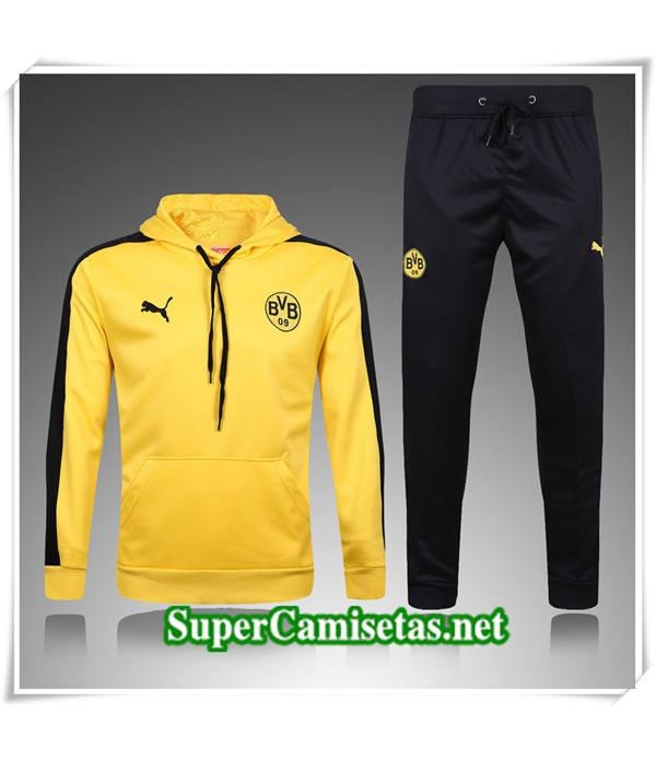 chandal Dortmund Orange a Capuche 2017/18