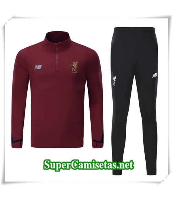 chandal de foot Liverpool Roja fonce 2017/18