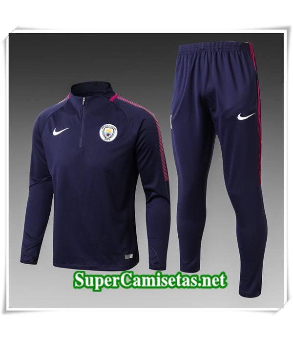 chandal Manchester City Azul Marino 2017/18