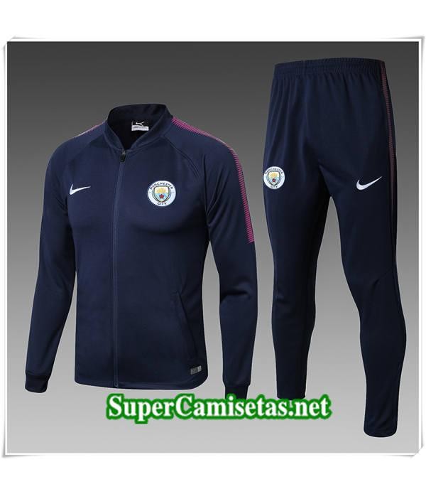 Chandal Manchester City Azul Marino 2017/18
