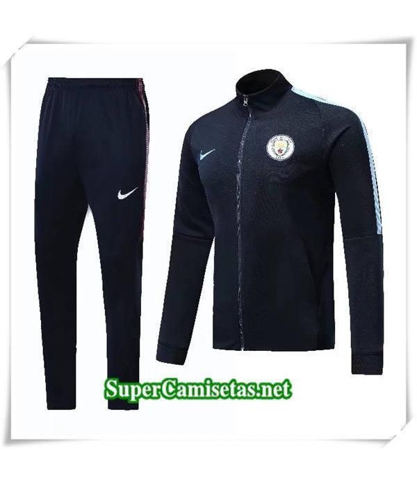 chandal Manchester City Negro 2017/18