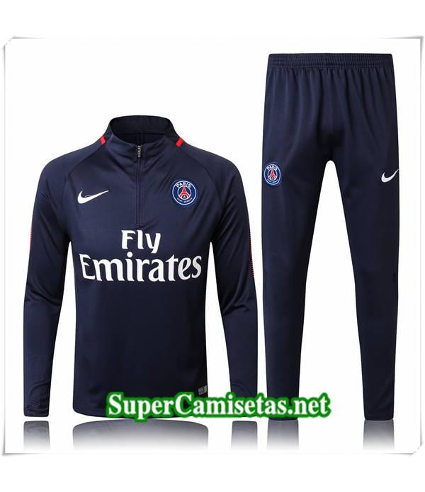 chandal de foot PSG Azul Marino 2017/18