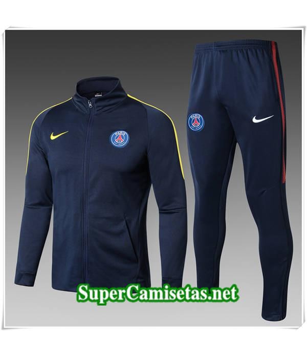 Chandal PSG Azul Marino/Amarillo 2017/18