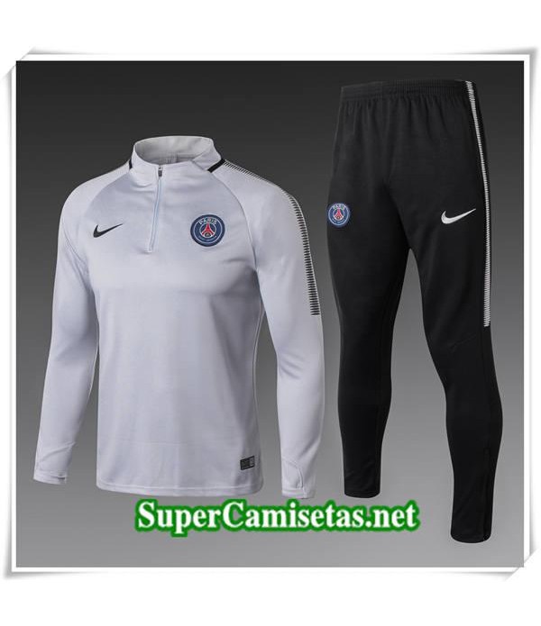 chandal PSG Gris fan 2017/18