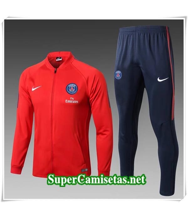 Chandal PSG Roja 2017/18