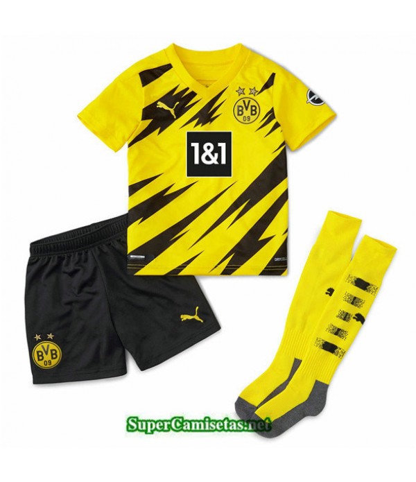 Tailandia Primera Equipacion Camiseta Borussia Dortmund Niños 2020/21
