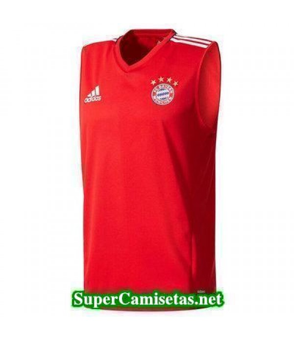 camiseta chaleco Bayern Munich Rojo 2017 2018