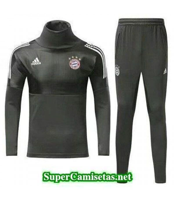 Camiseta entrenamiento Bayern Munich ML Vert 2017 2018
