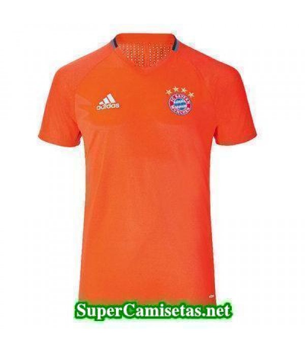 camiseta entrenamiento Bayern Munich naranja 2016 2017