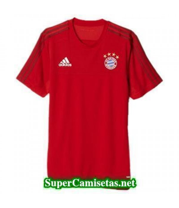 camiseta entrenamiento Bayern Munich rojo 2015 2016