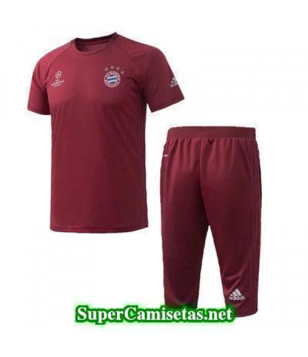 camiseta entrenamiento Bayern Munich rojo UCL 2017 2018