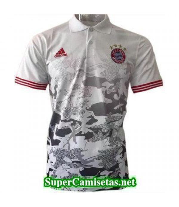 Camiseta polo Bayern Munich blanco 2017 2018