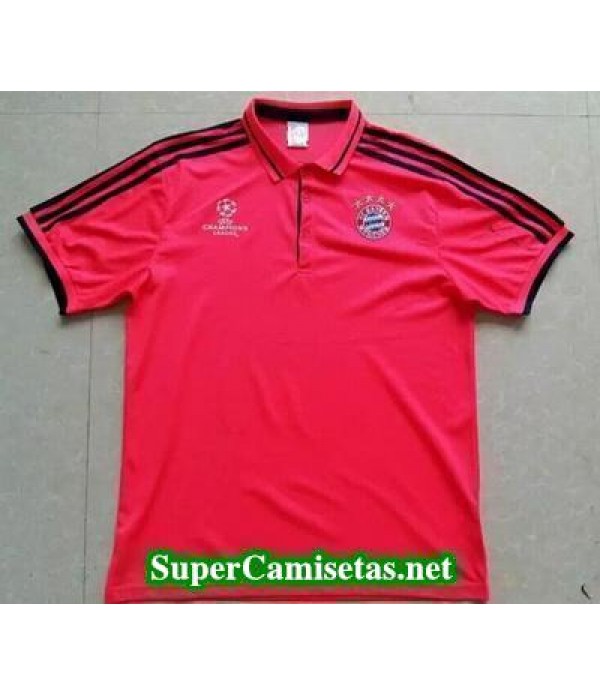 Camiseta polo Bayern Munich Champions Rojo 2016