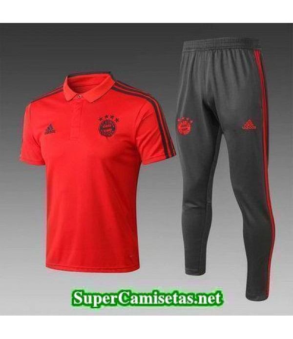 Camiseta polo Bayern Munich Rojo 2018 2019