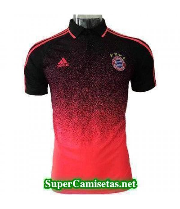 Camiseta polo Bayern Munich rosa 2017 2018