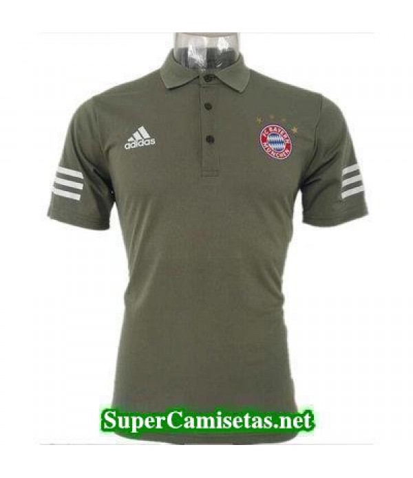 Camiseta polo Bayern Munich UCL Verde 2017 2018