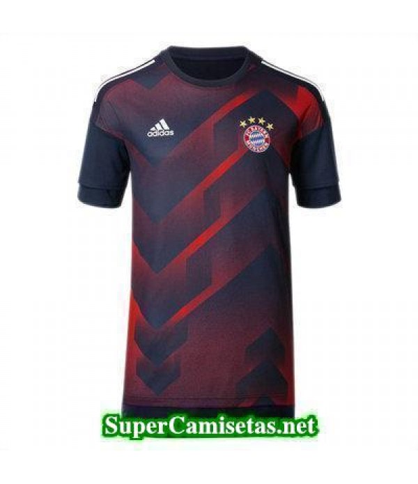 camiseta pre-partido Bayern Munich rojo-01 2017 2018