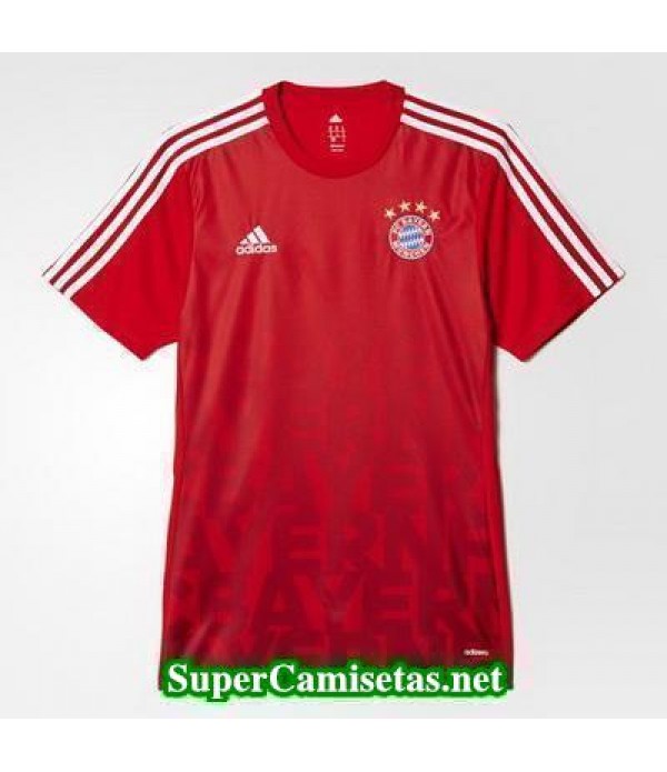 camiseta pre-partido Bayern Munich Rojo 2016