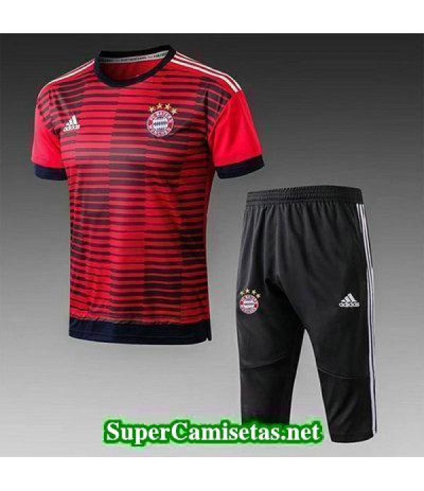 camiseta pre-partido Bayern Munich rojo 2018 2019