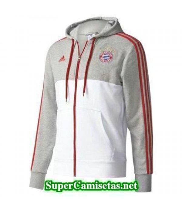 Chaquetas Bayern Munich Blanco-01 2017 2018 baratas