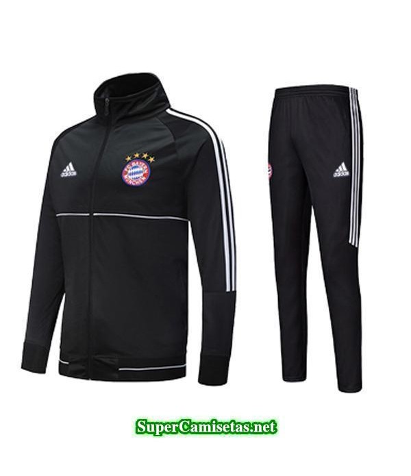 Chaquetas Bayern Munich Negro 2017 2018 baratas