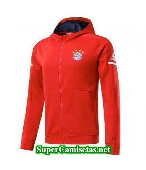 Chaquetas Bayern Munich Rojo-03 2017 2018 baratas
