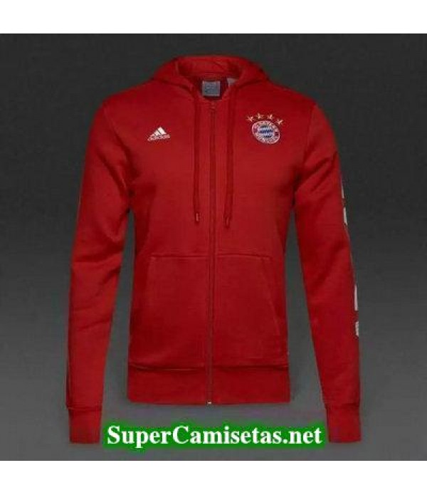 Chaquetas Bayern Munich rojo-1 2016 2017 baratas