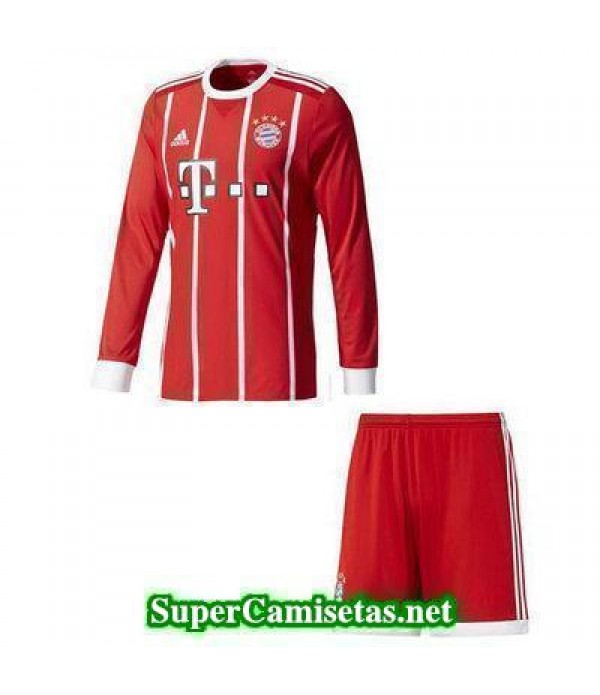 Primera Equipacion Camiseta Bayern Munich ML Ninos 2017/18